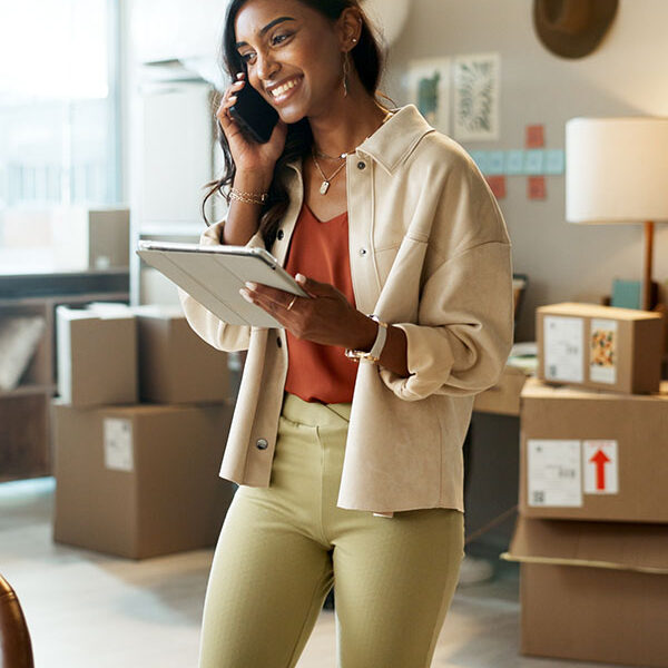 woman on her laptop